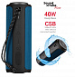 Акустическая система 2E SoundXTube Plus TWS, MP3, Wireless, Waterproof Blue - фото 1
