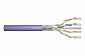 Кабель DIGITUS CAT 6 F-UTP, 305m, AWG 23/1, LSZH-1, фиолетовый - фото 1