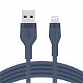 Кабель Belkin USB-A - Lightning, SILICONE, 1m, blue