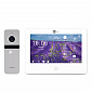 Комплект відеодомофона Neolight NeoKIT HD Pro Silver: відеодомофон 7" з детектором руху і 2 Мп відеопанель - фото 1