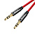 Аудио-кабель Baseus (CAM30-B91) Yiven M30 3.5мм-M/3.5 мм-M, 1м, Red/Black