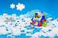 Ігрова фігурка Jazwares Nanables Small House Зимовий дивосвіт, Лижний будиночок Схованка - фото 4