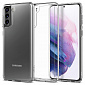 Чехол Spigen для Samsung Galaxy S21 Crystal Hybrid, Crystal Clear - фото 2