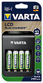 Зарядное устройство VARTA LCD PLUG CHARGER+4xAA 2100 mAh