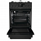 Плита Gorenje K5341BF/комби./50х60/дух-70л/ гриль/ газконтр/электроподж/программатор/матовая черная - фото 4