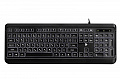 Клавиатура 2E KS120 White Backlight (2E-KS120UB) Black USB