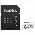 Карта памяти SanDisk 64GB microSDXC C10 UHS-I U3 V30 R100/W40MB/s High Endurance