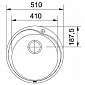 Кухонна мийка Franke RAMBLA ROX 610-41/101.0255.785 - фото 2