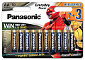 Батарейка Panasonic EVERYDAY POWER щелочная AA блистер  10 шт. Power Rangers