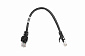 Патч-корд 2E Cat 5e,UTP,RJ45, 26AWG ,7/0.16 Cu, 0.20 m, PVC,Black - фото 1