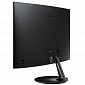 Монітор CURVED LED LCD Samsung 23.5" C24F390F FHD 4ms, D-Sub, HDMI, VA, Headphone, Black, 178/178 - фото 9