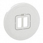 Лицьова панель розетки Legrand 1xRJ45 6 (для UTP/FTP/SFTP), Celiane, білий - фото 1