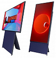 Телевiзор 43" QLED 4K Samsung QE43LS05TAUXUA Smart, Tizen, Gray, Sero