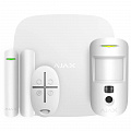 Комплект беспроводной сигнализации Ajax StarterKit Cam (8EU) UA white с фотоверификацией тревог