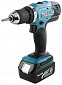 Шуруповерт-дрель аккумуляторный Makita DDF453SFX7, 18В, 3.0Ач х 1, LXT 18 - фото 1