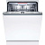 Посудомийна машина Bosch вбудовувана, 13компл., A++, 60см, дисплей, 3й кошик, білий
