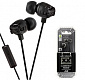 Навушники JVC Xplosives HA-FR201 Mic Black - фото 1