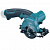 Пила дисковая Makita HS300DZ, 10.8 В, 85 мм, 1400 об/мин, 1.5 кг, SOLO