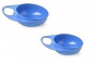 Тарілка для годування Nuvita Easy Eating глибока 2шт. синя NV8431Blue - фото 1