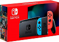 Игровая приставка Nintendo Switch (неоновый красный / неоновый синий)