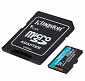 Карта памяти Kingston  256GB microSDXC C10 UHS-I U3 A2 R170/W90MB/s + SD адаптер - фото 2