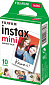 Фотобумага Fujifilm INSTAX MINI EU 1 GLOSSY (54х86мм 10шт) - фото 1