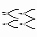 Щипцы для стопорных колец Neo Tools, набор 4 шт., CrV, 2х170мм и 2х180мм