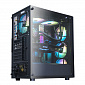 Корпус SilverStone FARA FAB1B-G,MidT,USB 3.0x2,USB 2.0x1, 1x120мм,скло(бічна панель),без БЖ,чорний - фото 7
