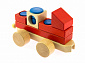 Nic Конструктор дерев'яний Паровозик NIC2151 - фото 4