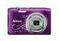 Цифр. фотокамера Nikon Coolpix A100 Purple Lineart - фото 2