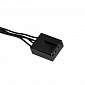 Корпусний вентилятор SilverStone  Air Penetrator AP142-ARGB, 140мм, ARGB, прозорі лопасті, чорна рамка - фото 12