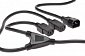 Сетевой шнур Digitus splitter (C14/M - 2xC13/F) 1.7m, black - фото 1
