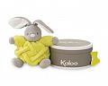 Мягкая игрушка Kaloo Neon Кролик желтый 18.5 см в коробке K962318