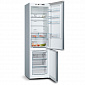 Холод. с нижн. мороз. кам. BOSCH KGN39VL316, 203х66х60см, 2 дв., Холод.отд. - 279л, Мороз. отд. - 87л, A++, NF, Инв, Нерж - фото 2