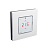 Терморегулятор Danfoss Icon Display, електронний, сенсорний, програмований, 230V, 80 х 80мм, On-wall, білий