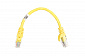 Патч-корд 2E Cat 5e,UTP,RJ45, 26AWG ,7/0.16 CCA, 0.20m, PVC,Yellow - фото 1