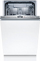 Вбудовувана посуд. машина Bosch SRV4XMX10K - 45 см./3 короб/9 ком/4 пр/3 реж/А+