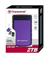 Жорсткий диск Transcend StoreJet 2.5" USB 3.1 2TB StoreJet 25H3 Purple