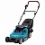 Газонокосилка аккумуляторная Makita DLM382CM2, 2х18В, 270-540 м2, 40 л, 25 - 75 мм (6 позиций), 14.5 кг, SOLO