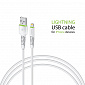Кабель Intaleo CBFLEXL0 USB-Lightning 0.2м White (1283126487439) - фото 1
