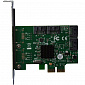 Контроллер Frime (ECF-PCIE4sRAID001.LP) PCI-Eх2 RAID SATAIII 6GBPS 4 канала, 88SE9230 - фото 1