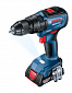 Шуруповерт-дрель Bosch GSB 18V-50 ударный, 18V, 2х2.0 Ah, GAL 18V-20, 28/50 Нм, 460-1800 об/мин, L-Case - фото 1