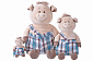 М'яка іграшка Same Toy Порося в комбінезоні 18см THT709 - фото 4