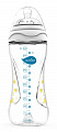 Пляшка для годування Nuvita Mimic 330 мл 4м+ Антиколікова, біла NV6050White