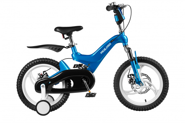 Дитячий велосипед Miqilong JZB Синій 16` MQL-JZB16-Blue - фото 2