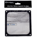 Пылевой магнитный фильтр для вентилятора SilverStone FF143B, 1 шт., 140x140x1.5мм, черный