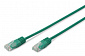 Патч-корд DIGITUS CAT 5e UTP, 1м, AWG 26/7, PVC, зеленый - фото 1
