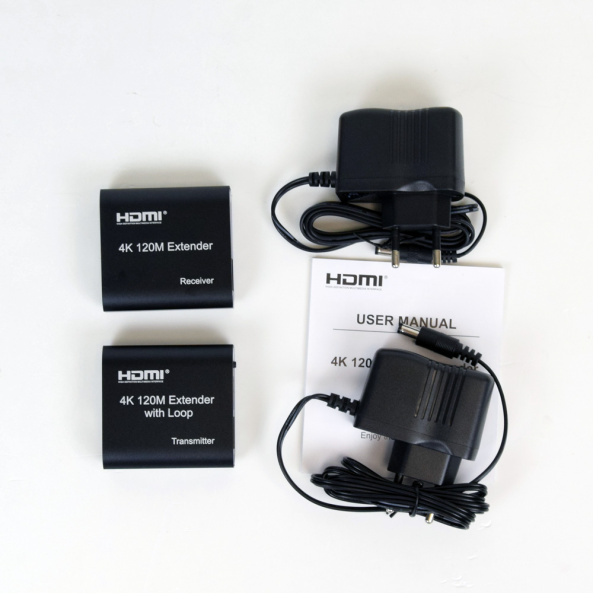 Активний приймач-передавач HDMI по звитій парі 80 м ATIS AL-331HD - фото 4