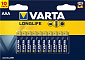 Батарейка VARTA LONGLIFE AAA BLI 10 ALKALINE - фото 1