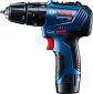 Шуруповерт-дрель Bosch GSB 12V-30 ударный, момент 18/30/Нм, 0–420/1600 об/мин, solo - фото 1